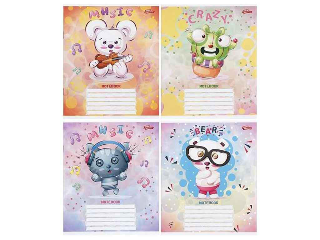 Тетрадь в косую линию Мечты сбываются 12 л. 20 шт. 3505с (933143)