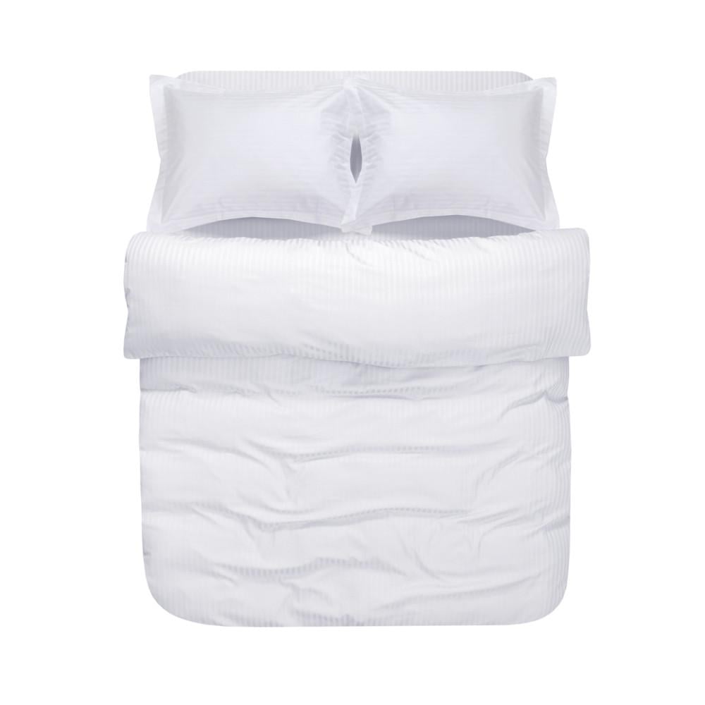 Постельное белье сатин Lotus Home White Collection Stripe евро Белый (svt-2000022332828) Постельное белье сатин Lotus Home White Collection Stripe евро Белый (svt-2000022332828)