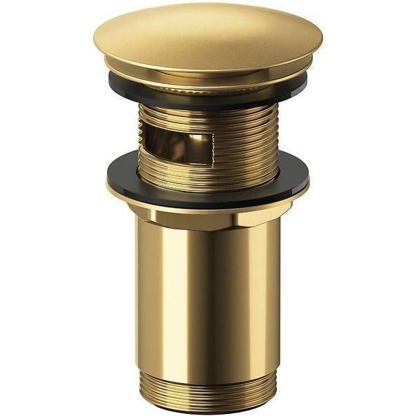 Клапан донный Cersanit Click-Clack для раковины 1 1/4" Золотой глянцевый (GRM-S951-847)