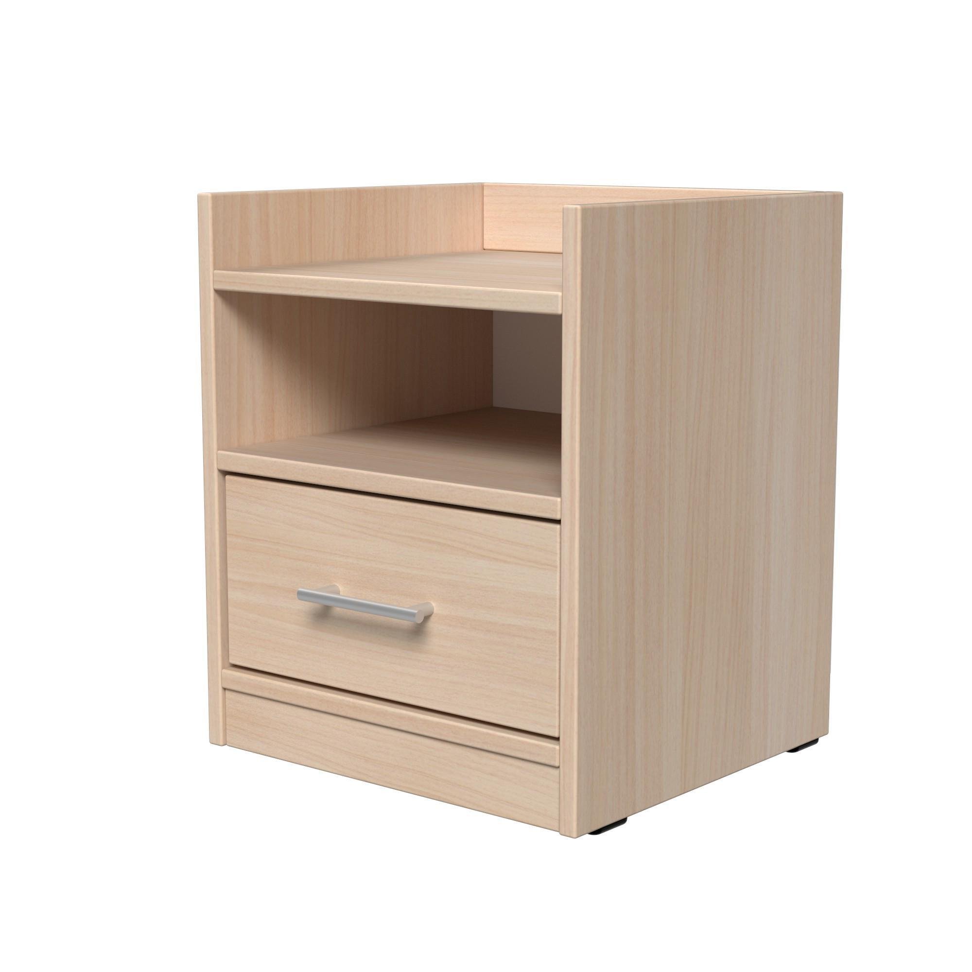 Тумба прикроватная ТП7 SENAM 450х380х350 мм ДСП Дуб Молочный - фото 3