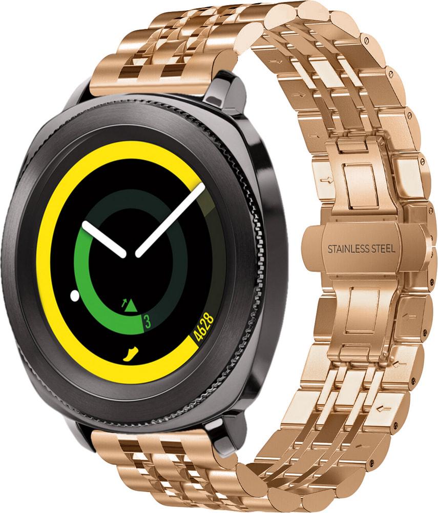Браслет металлический Spinye для Samsung Gear Sport Rose Gold (29161-27)