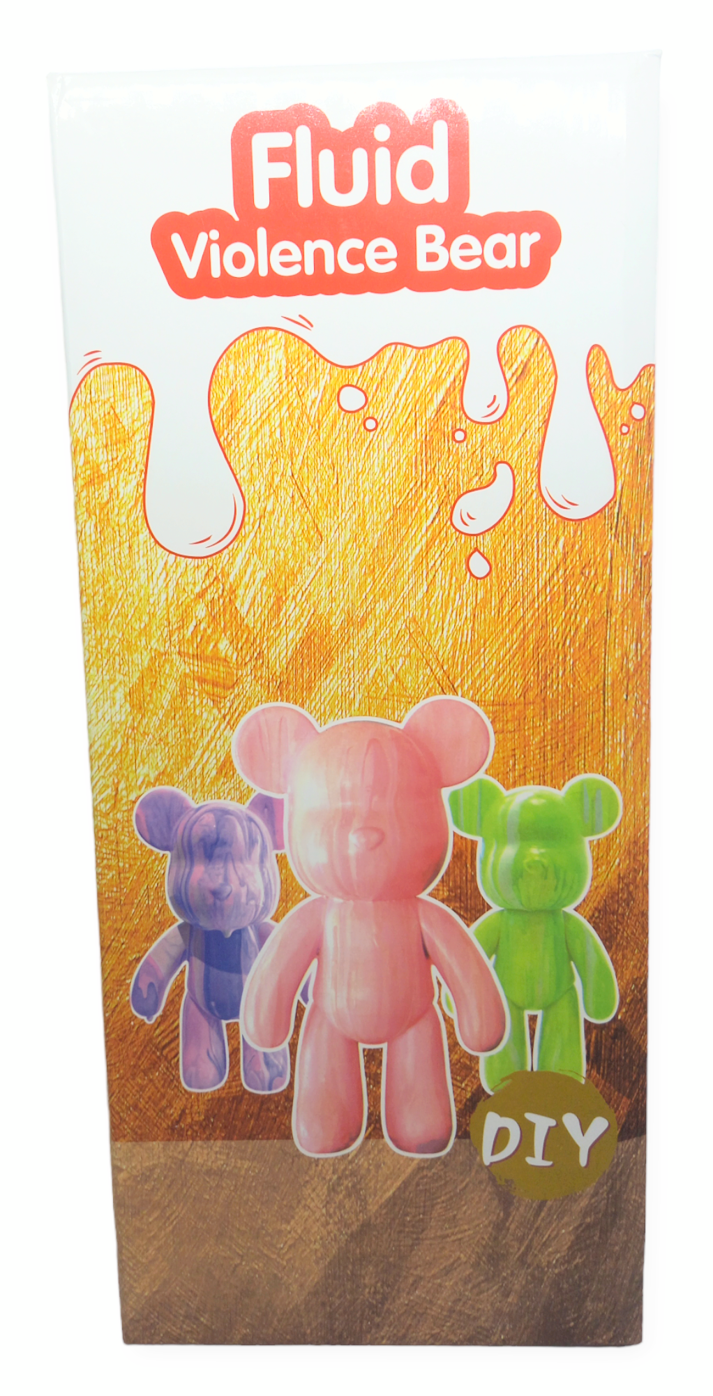 Мишка для раскраски DIY Fluid Violence Bear 23 см - фото 7 Мишка для раскраски DIY Fluid Violence Bear 23 см - фото 7