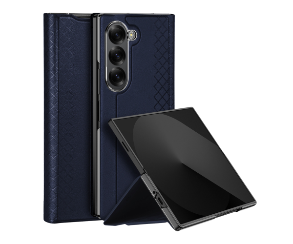 Чехол-книга Dux Ducis Bril для Samsung Galaxy Fold 6 5G Dark Blue Чехол-книга Dux Ducis Bril для Samsung Galaxy Fold 6 5G Dark Blue