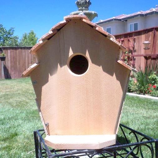 Шпаківня садова з дерева Пісочник Бланже (СКВ-004901) Шпаківня садова з дерева Пісочник Бланже (СКВ-004901)