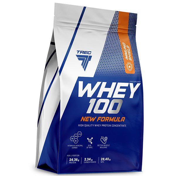 Протеин сывороточный Whey 100 New Formula Ваниль-крем 700 г (29101016) - фото 1