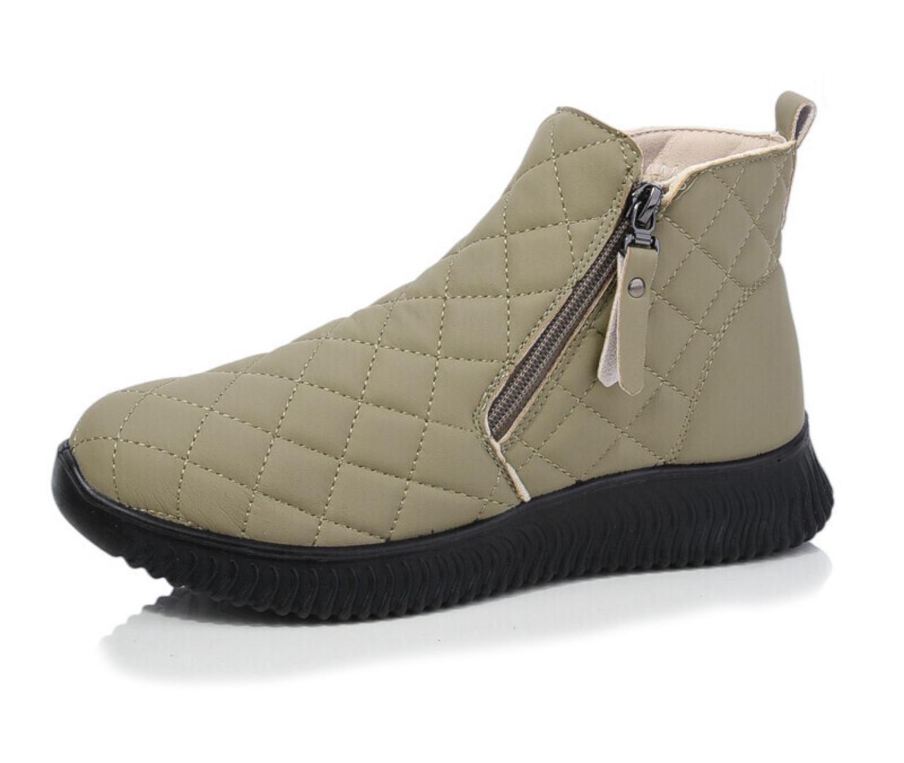 Ботинки демисезонные женские Hangao F253613/41 р. 41 Хаки