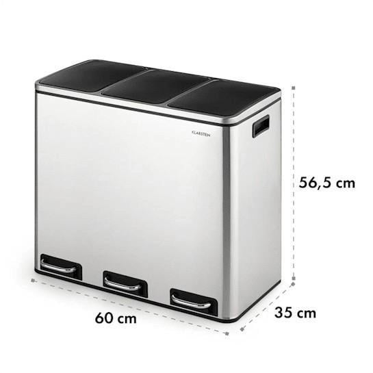 Мусорное ведро с педалью KLARSTEIN Grandmaster 54 л (10033726) - фото 6