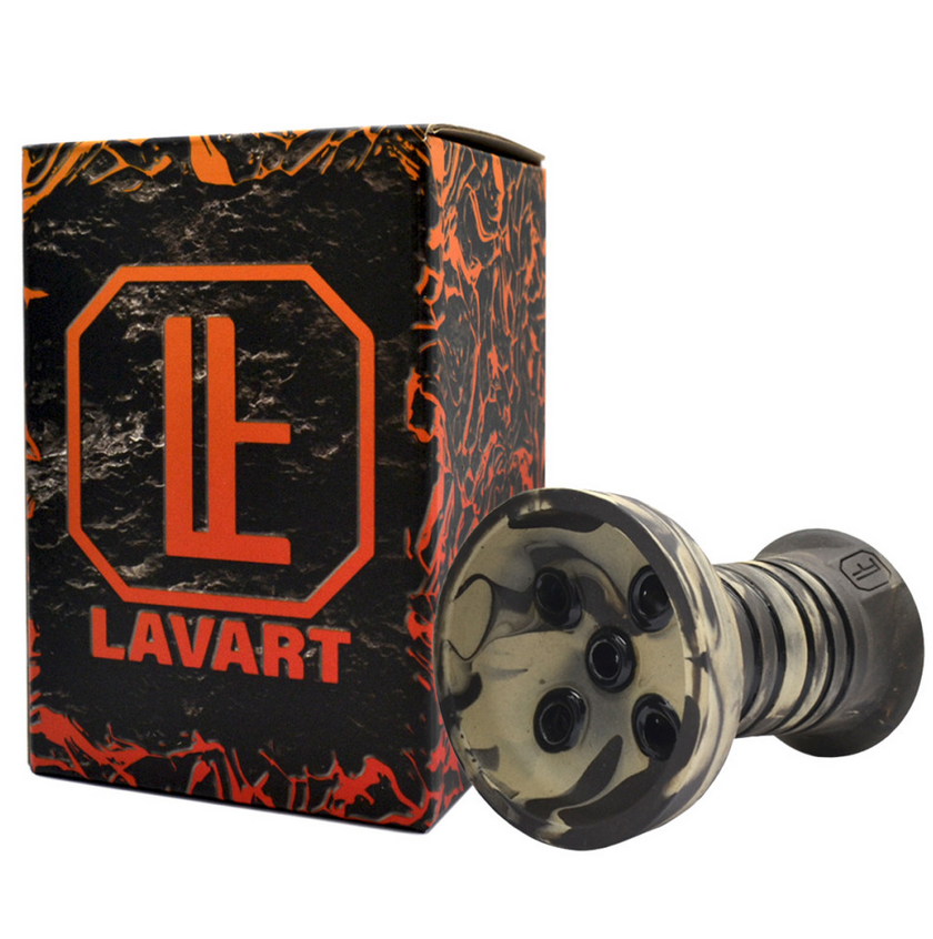 Чаша для кальяна глиняная LAVART Spectra Graphite (31578014)