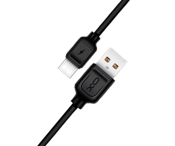 Кабель Data XO NB36 Micro 1 м Черный