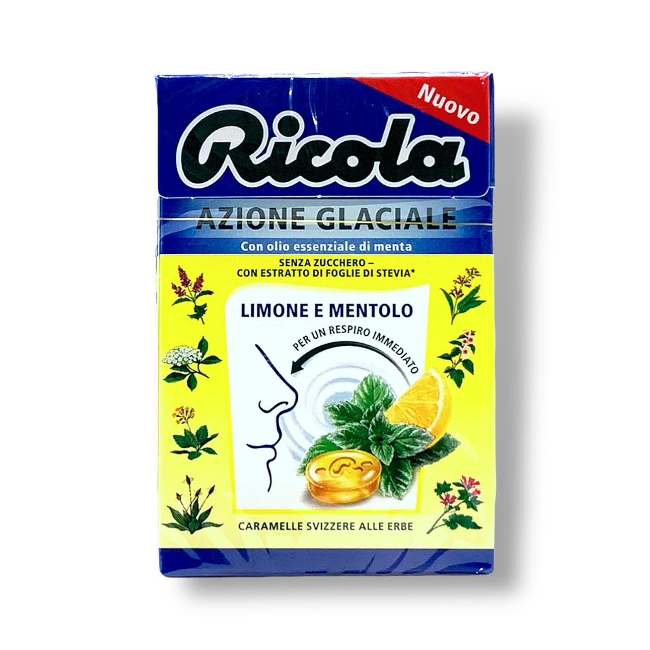 Леденцы швейцарские RICOLA melissa limoncella senza zuchero 50 г (1891304747)