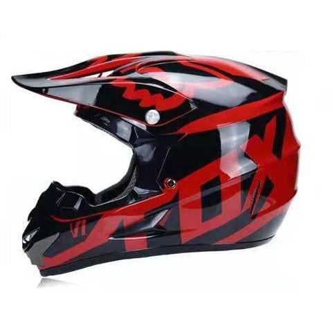 Комплект Spark Н043 мотошлем/очки/перчатки/балаклава S