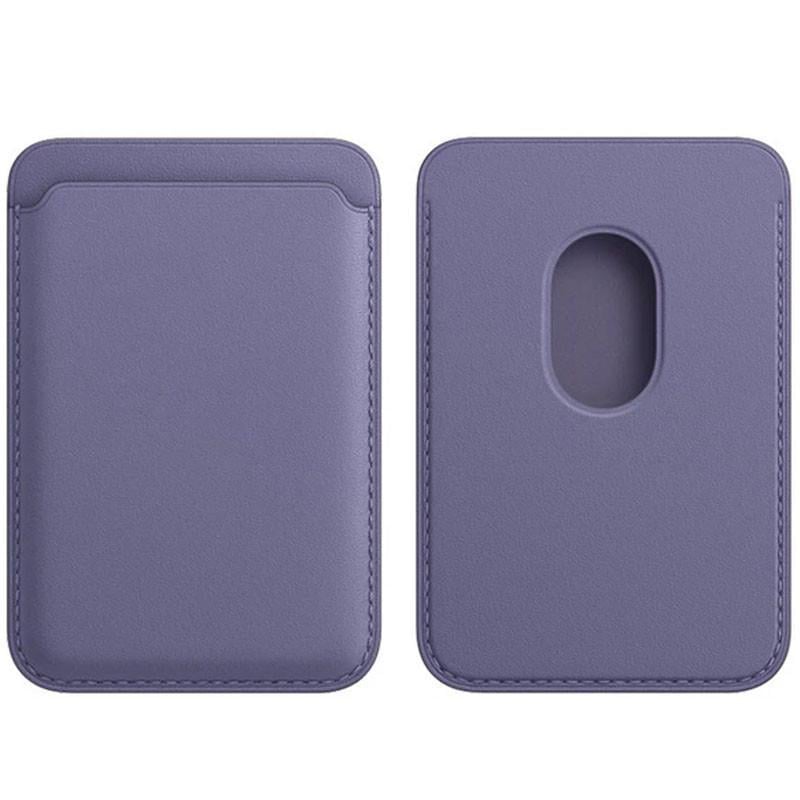 Кардхолдер Leather Wallet with Double Magnetic Темно-сиреневый (00000064974_4)