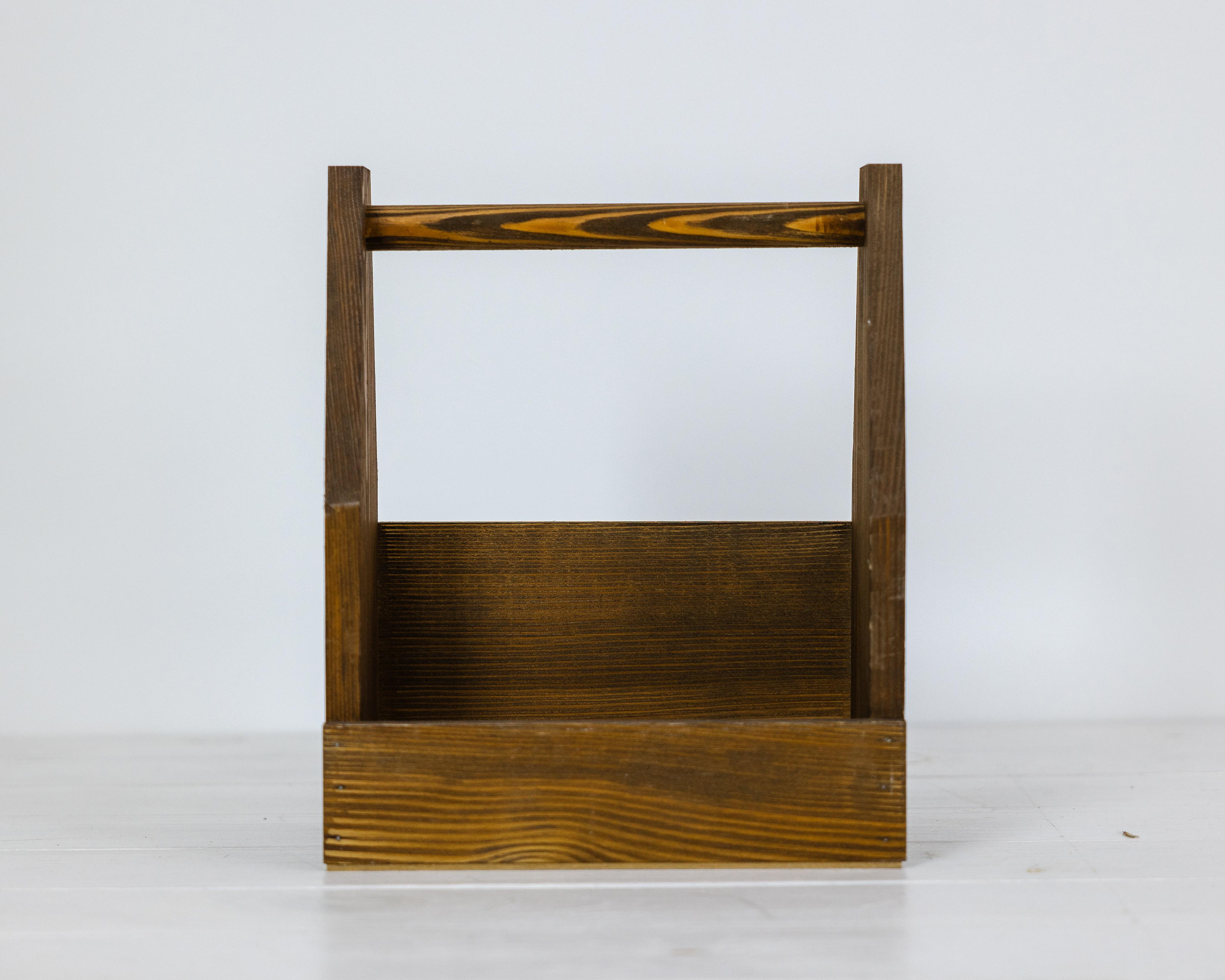 Ящик подарунковий дерев'яний Turbota box Темно-сірий (0002130) - фото 2