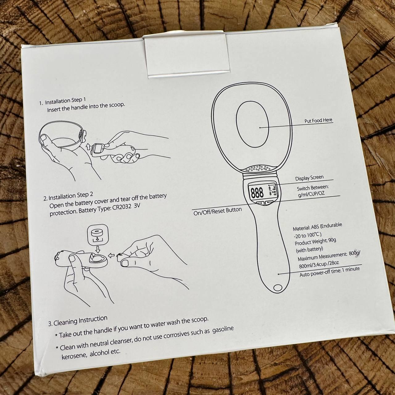 Ложка электронная мерная с цифровым дисплеем - фото 6 Ложка электронная мерная с цифровым дисплеем - фото 6