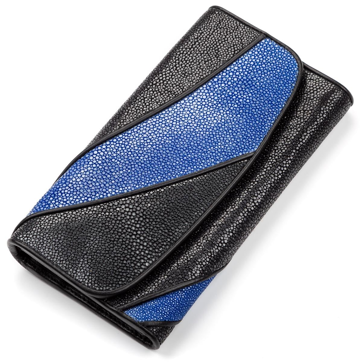 Кошелек женский Stingray leather 18115 кожа Черный