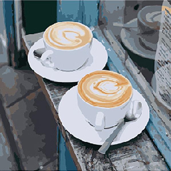 Картина по номерам Идейка Утренний аромат любви 40х40 см (KHO5537)