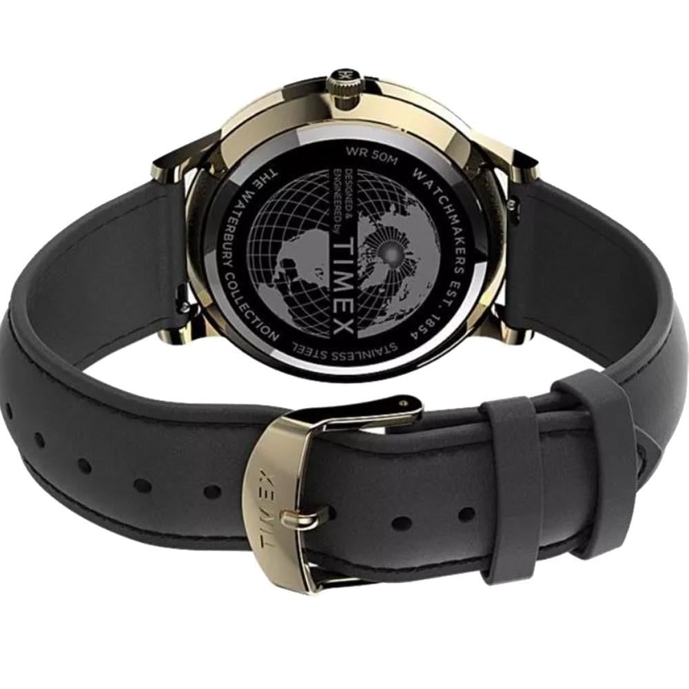 Наручные часы мужские Timex Waterbury Classic кварцевые Gold (Tx2u97300) - фото 2 Наручные часы мужские Timex Waterbury Classic кварцевые Gold (Tx2u97300) - фото 2