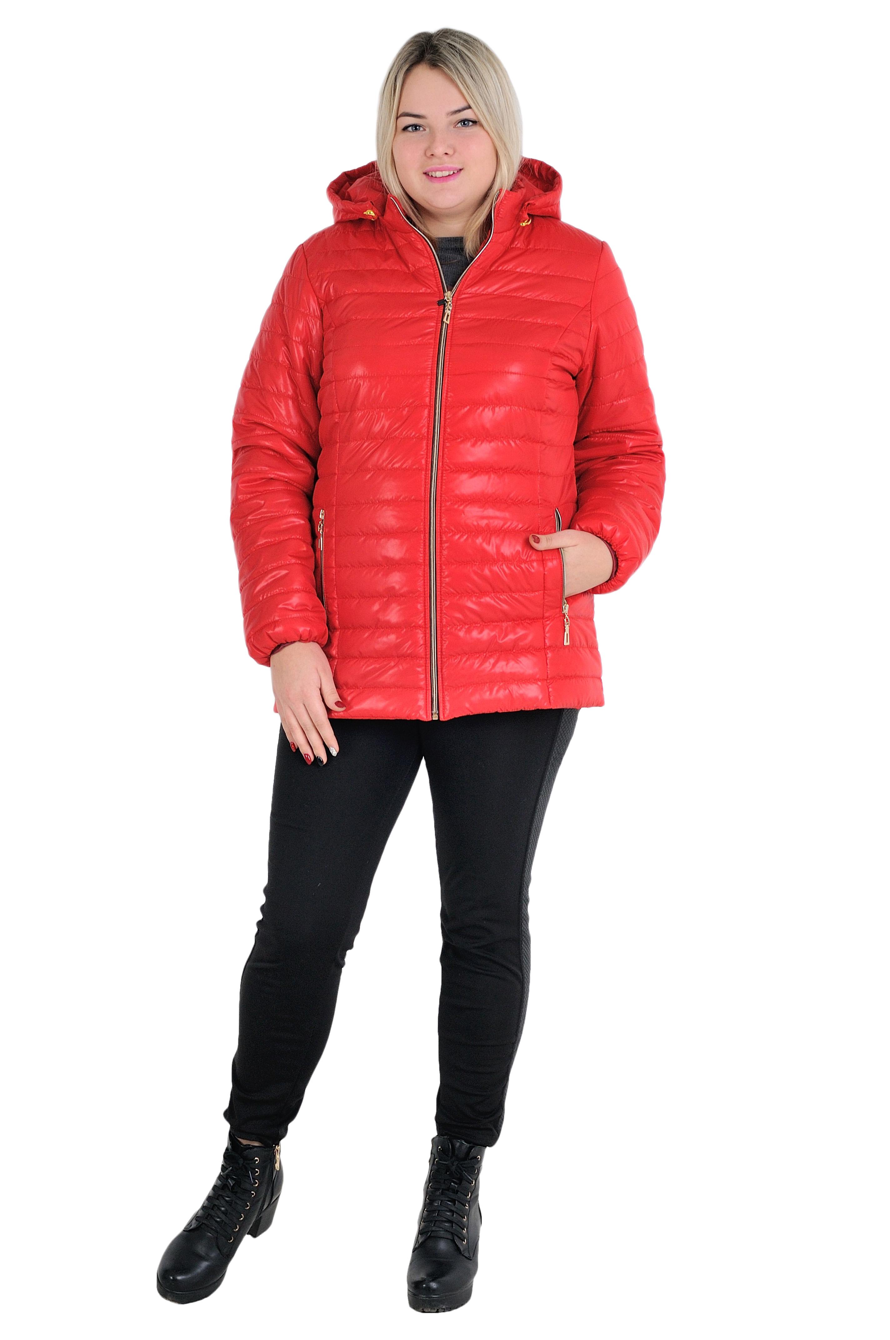 Куртка женская Леди р. 72 Красный (№3504-бр-мк) Куртка женская Леди р. 72 Красный (№3504-бр-мк)
