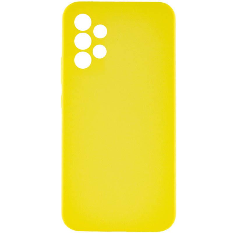 Противоударный Чехол Silicone Cover Lakshmi Full Camera (AAA) для Samsung Galaxy A33 5G Желтый/Yellow