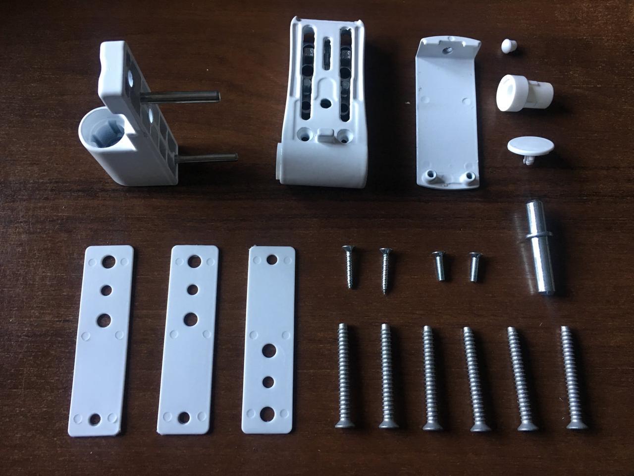 Петля для металлопластиковой двери Aksis 3D ZM018 120 кг алюминий Белый (24846320) - фото 4 Петля для металлопластиковой двери Aksis 3D ZM018 120 кг алюминий Белый (24846320) - фото 4