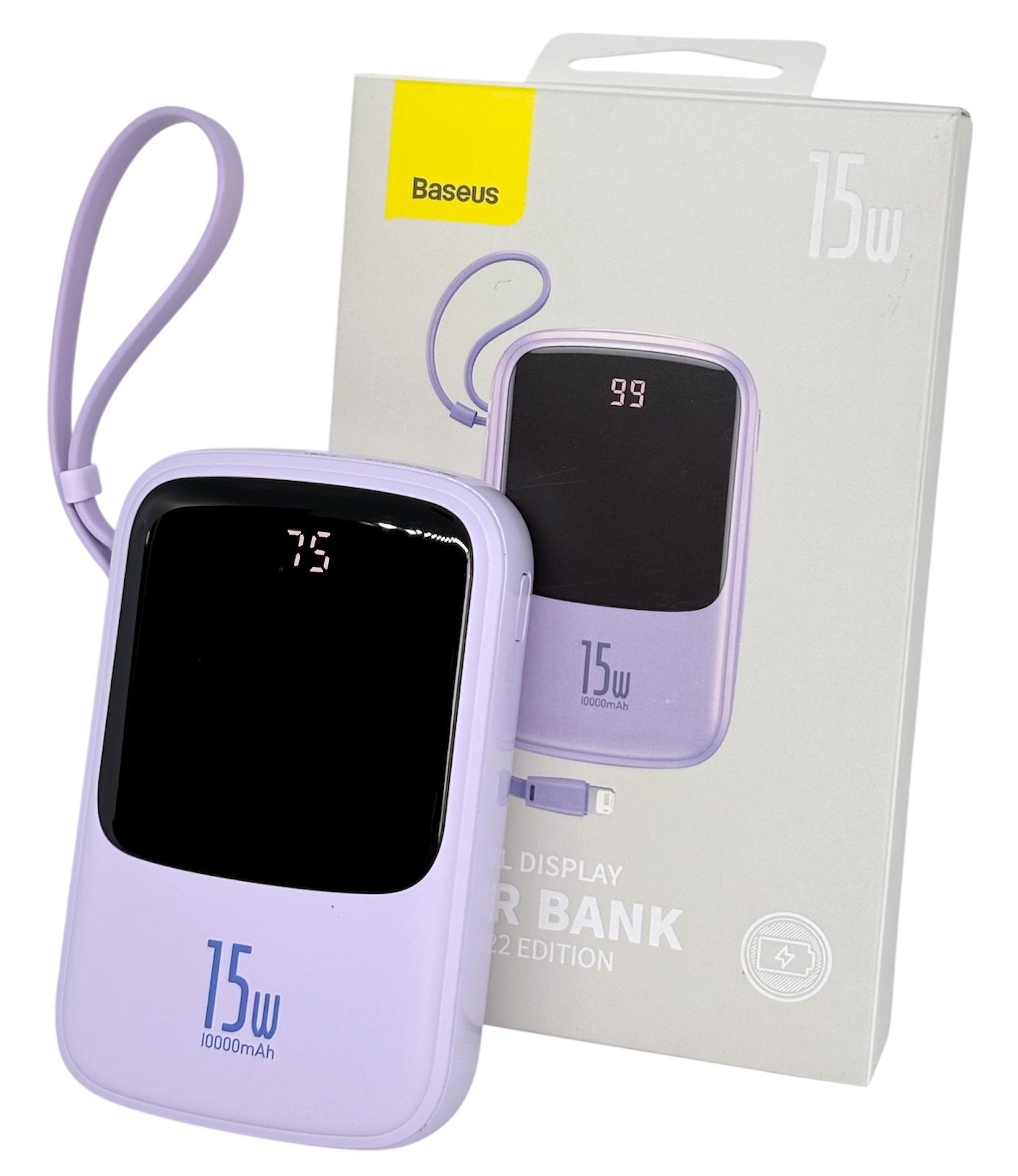 Повербанк BASEUS 10000 mAh 15 W (32436832) Повербанк BASEUS 10000 mAh 15 W (32436832)