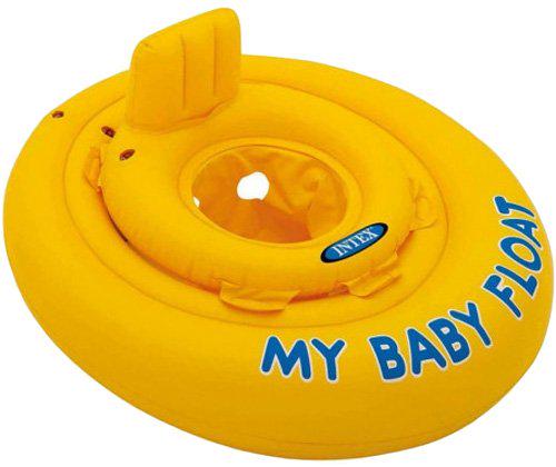 Надувне коло Intex 70 см Жовтий (56585)