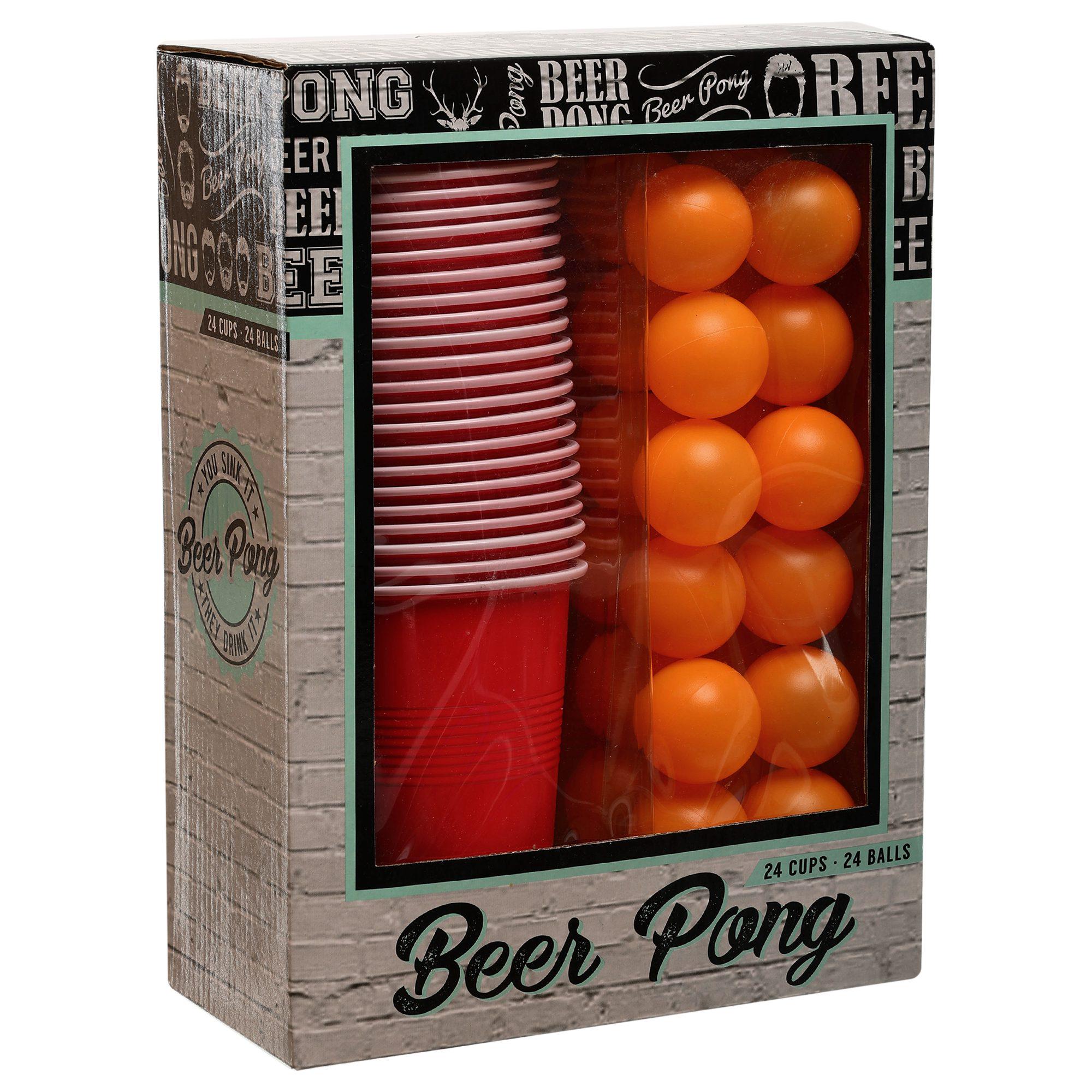 Игра настольная Бирпонг Beer Pong SP-Sport GBN06 24 стаканчика 24 шариков (GBN06)