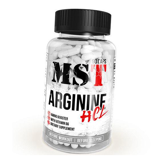 Аргинин для спорта MST Nutrition Arginine HCL 90 капс. Аргинин для спорта MST Nutrition Arginine HCL 90 капс.