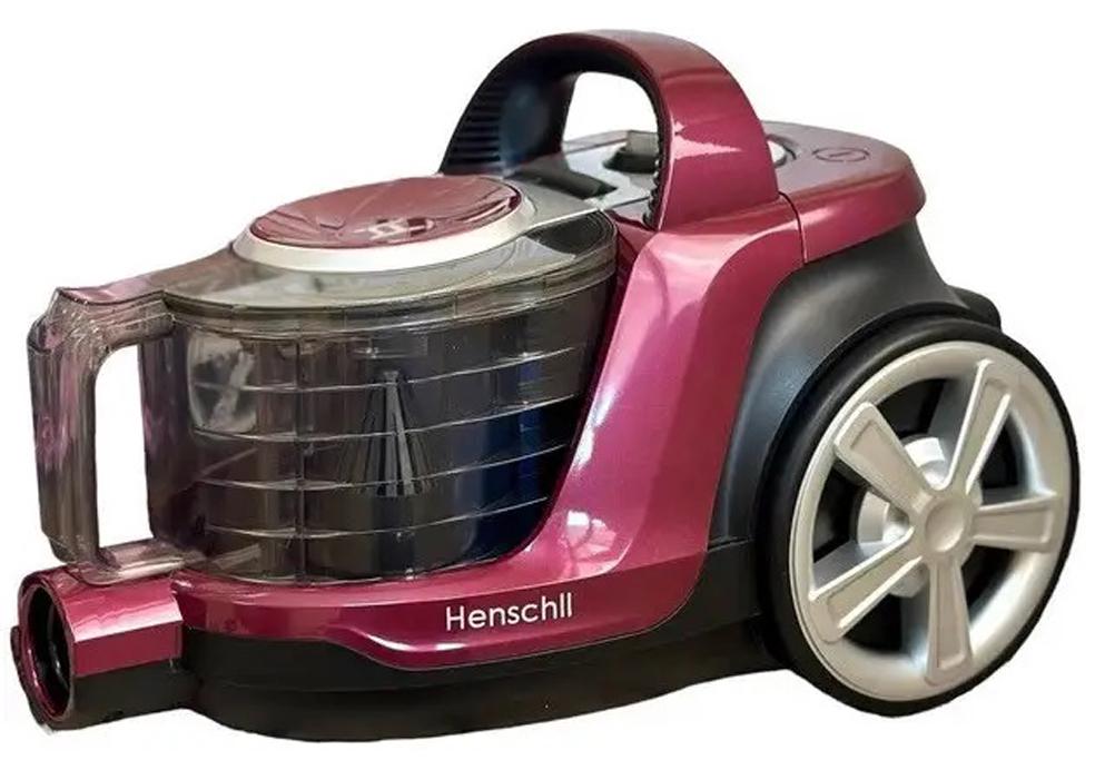 Пылесос циклонного типа Henschll XN-1989 с контейнером 3000 Вт Бордовый (XN-1989.1) - фото 7
