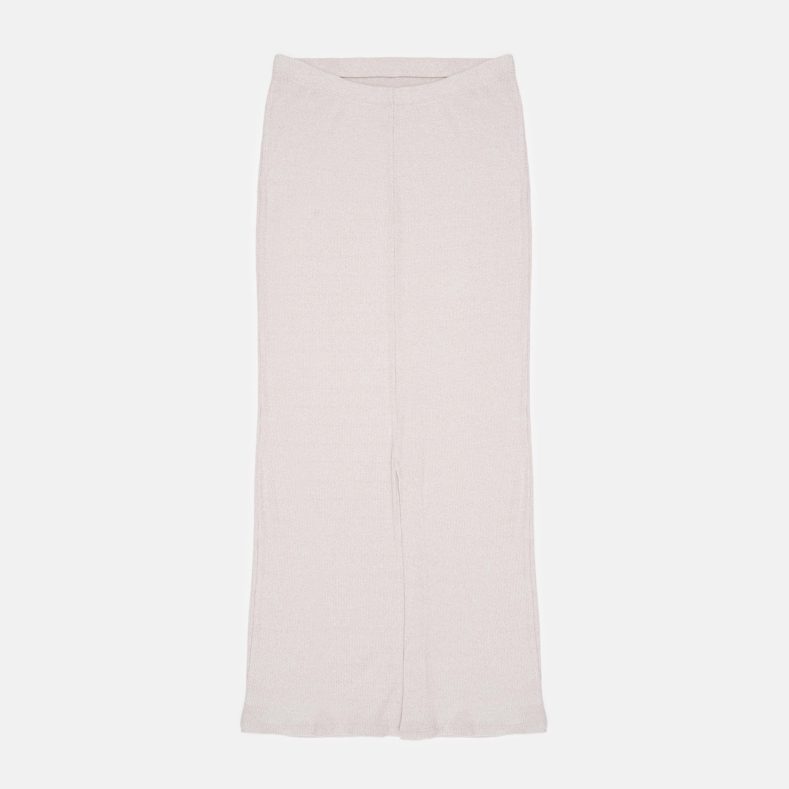 Спідниця для вагітних H&M M Світло-бежевий меланж (X10061179655)
