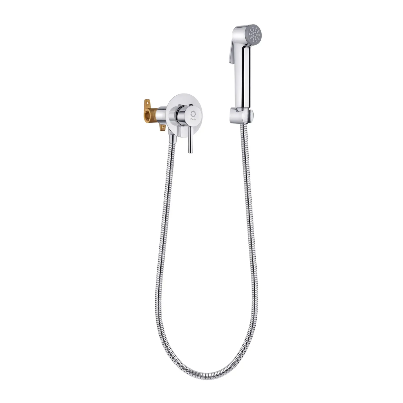 Смеситель для биде встроенный Perla на 1 отверстие круглый латунь Хром (PSK6715) Смеситель для биде встроенный Perla на 1 отверстие круглый латунь Хром (PSK6715)