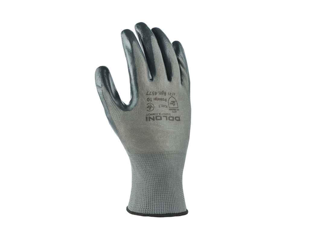 Перчатки рабочие трикотажные Doloni с нитриловым покрытием 4577 р. 10 (303075)