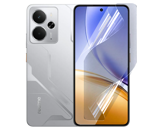 Пленка гидрогелевая противоударная Hydrogel Film для Realme 14 Transparent