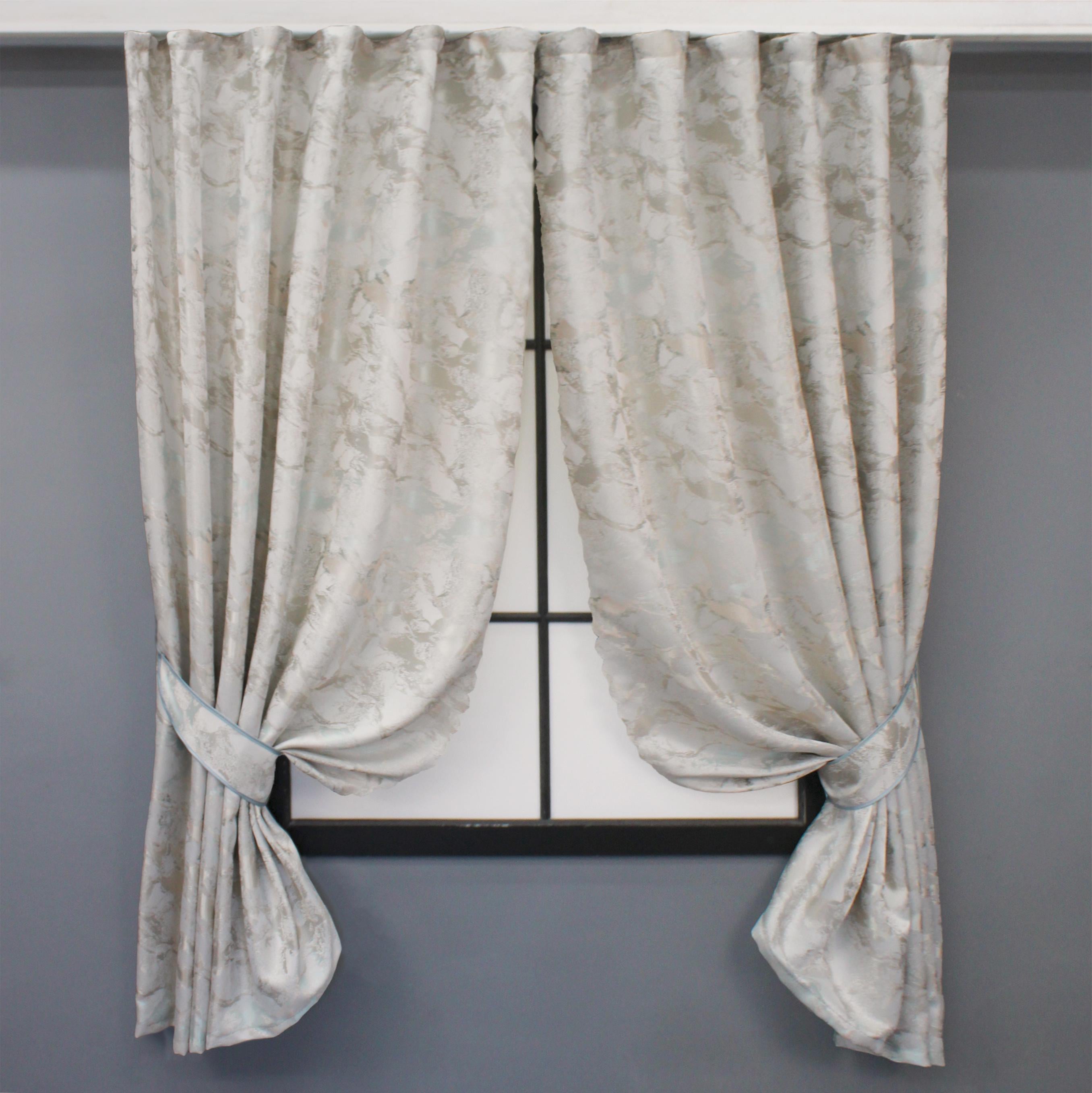 Комплект коротких штор VR-Textil Жаккард Мрамор Al3 №1599ш 145х170 см 2 шт. Молочный с бежевым (35-0280) Комплект коротких штор VR-Textil Жаккард Мрамор Al3 №1599ш 145х170 см 2 шт. Молочный с бежевым (35-0280)