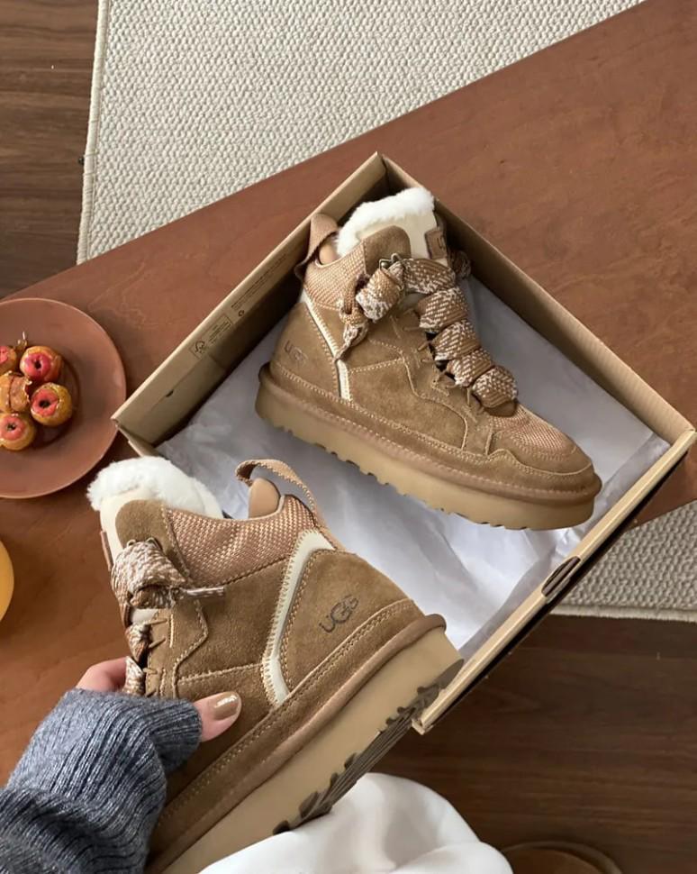 ᐉ Кросівки жіночі UGG Lowmel Sneaker high Chestnut р. 38