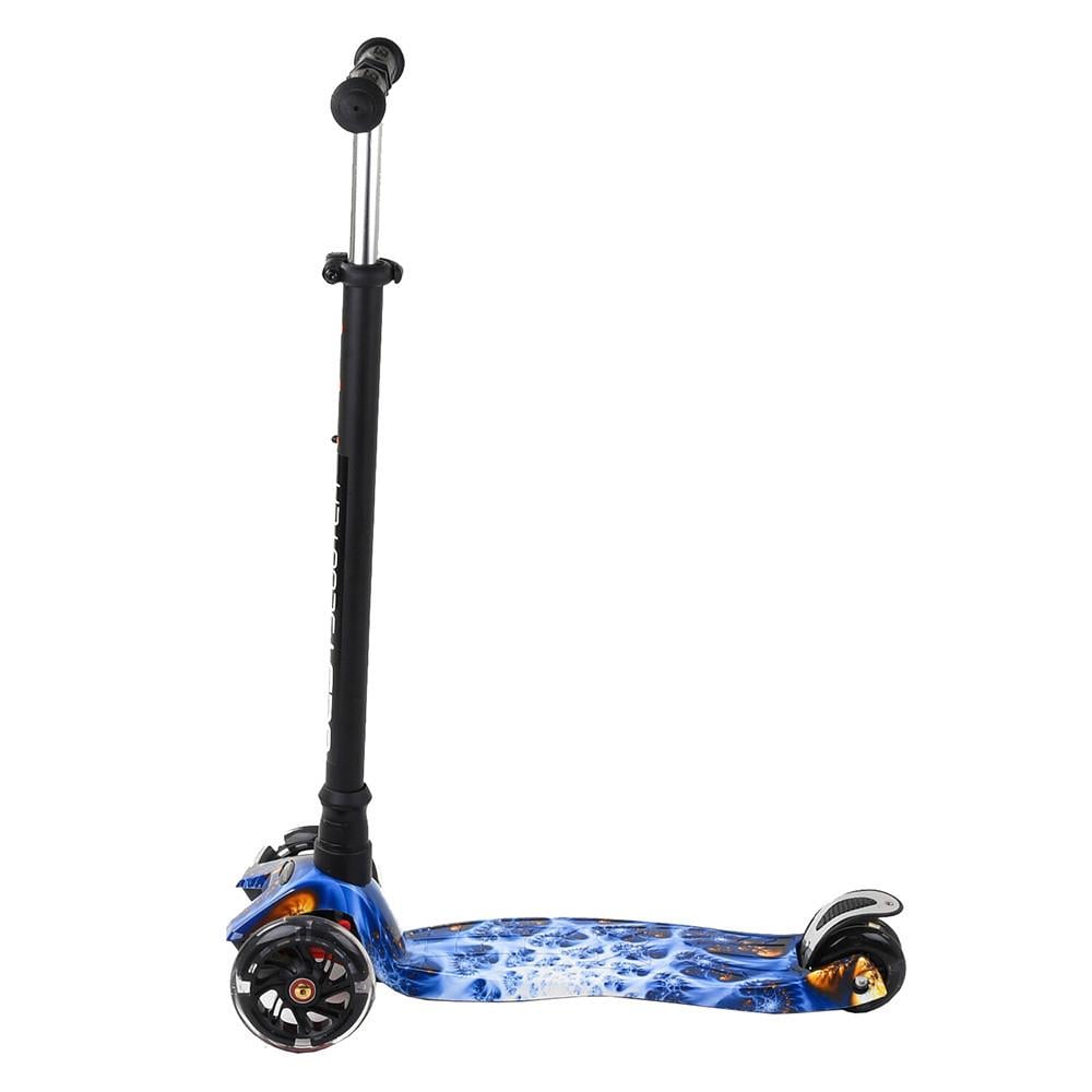 Самокат MAXI Best Scooter 779-1505 Чорно-синій (1381659428)