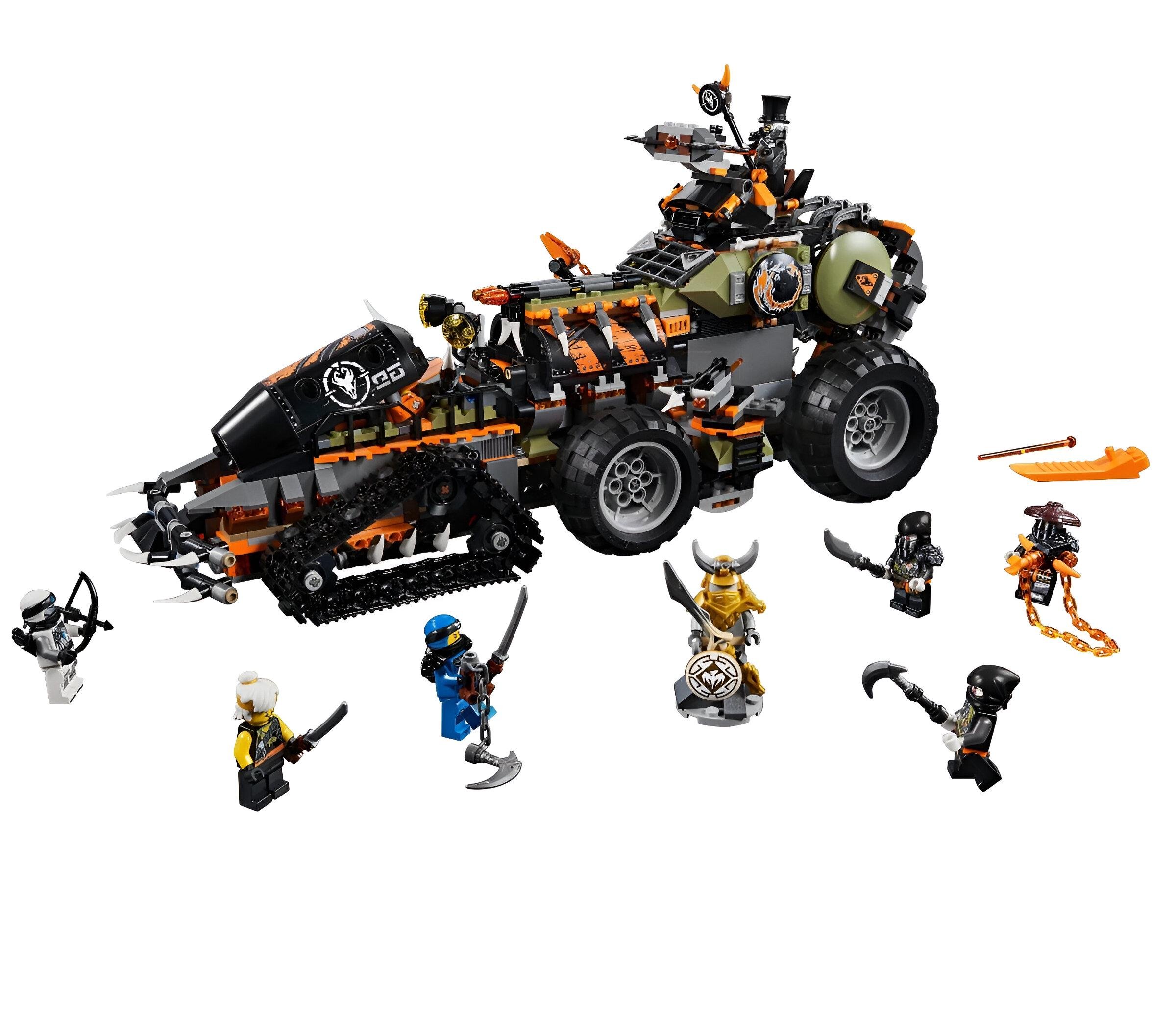 Конструктор детский Ninjago Стремительный путешественник 1179 дет. (20939) - фото 3 Конструктор детский Ninjago Стремительный путешественник 1179 дет. (20939) - фото 3