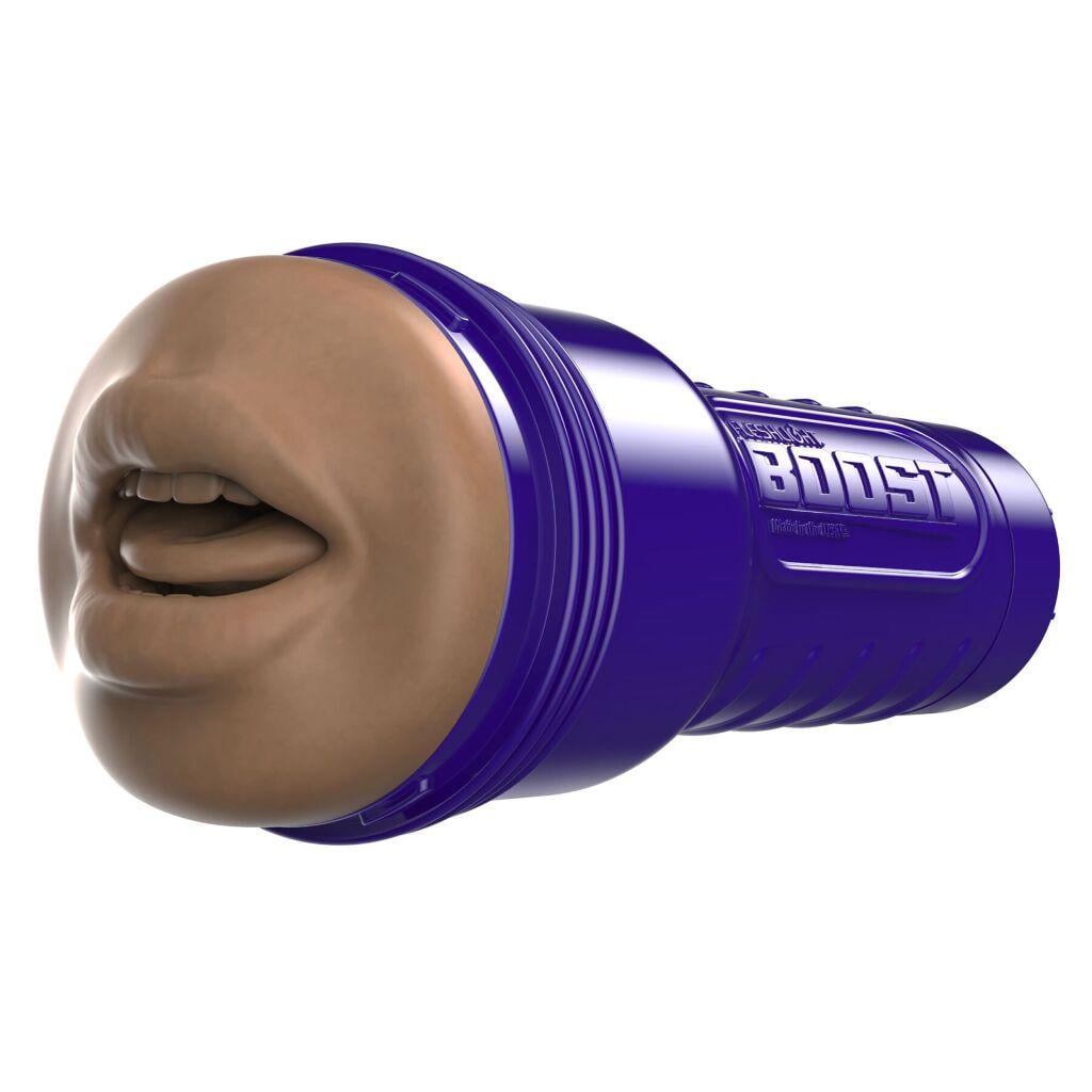 Мастурбатор-ротик Fleshlight Boost Blow Medium Dark Flesh плавающие кольца Turbo Tech (SX1316)
