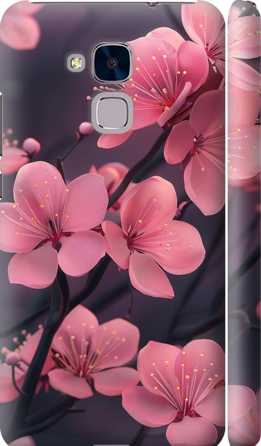 Чехол на Huawei GT3 Пурпурная сакура (6075m-472-42517)