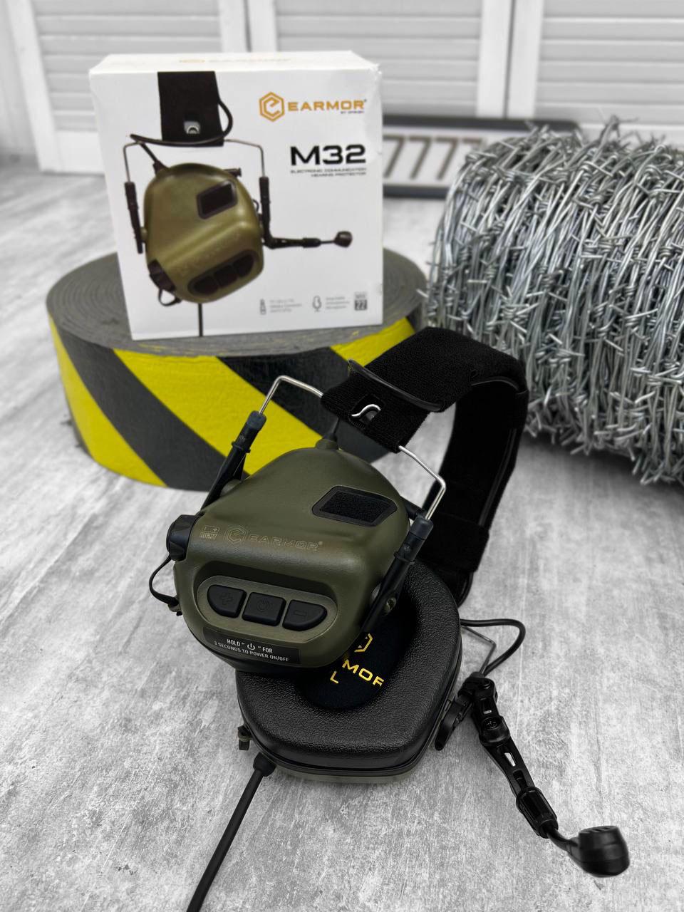 Навушники Opsmen EARMOR M32 MOD3 Olive