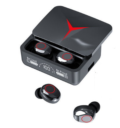 Навушники бездротові M 90 Bluetooths 5.3 спортивні Black (1842) - фото 2 Навушники бездротові M 90 Bluetooths 5.3 спортивні Black (1842) - фото 2