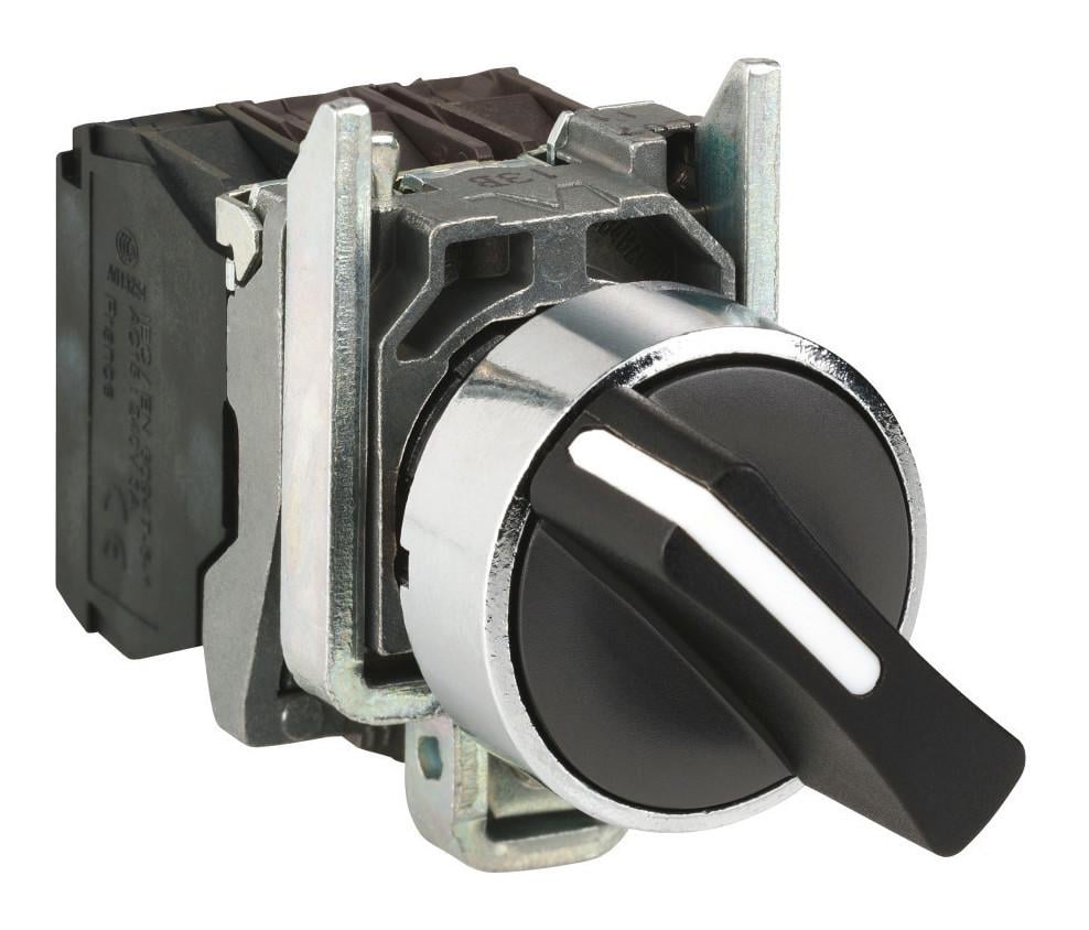 Переключатель IO Schneider Electric Harmony XB4 1NO 22 мм 2 положения с Черный (XB4BD41) Переключатель IO Schneider Electric Harmony XB4 1NO 22 мм 2 положения с Черный (XB4BD41)