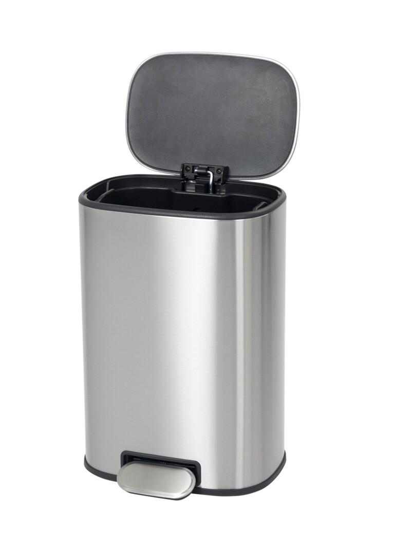 Мусорное ведро овальное MIXXUS Premium Diverse-TC0112 SS Color с плавным закрыванием 12 л Нержавеющая сталь - фото 8 Мусорное ведро овальное MIXXUS Premium Diverse-TC0112 SS Color с плавным закрыванием 12 л Нержавеющая сталь - фото 8