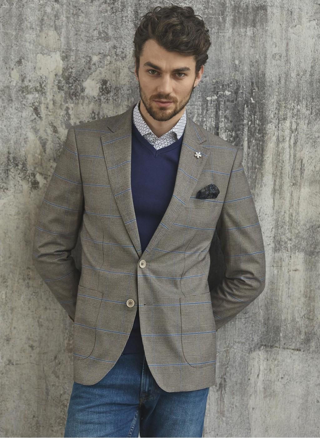 Піджак чоловічий Pako Lorente PLM-3X-239-A р. 50 Коричневий - фото 4