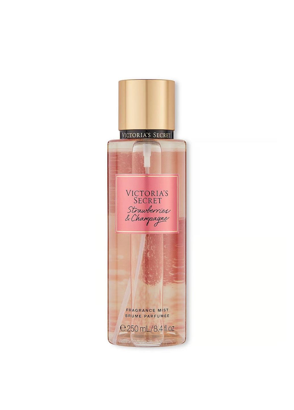 Парфюмированный мист Victoria's Secret Strawberries & Champagne 250 мл Розовый (00150041QMWOS)