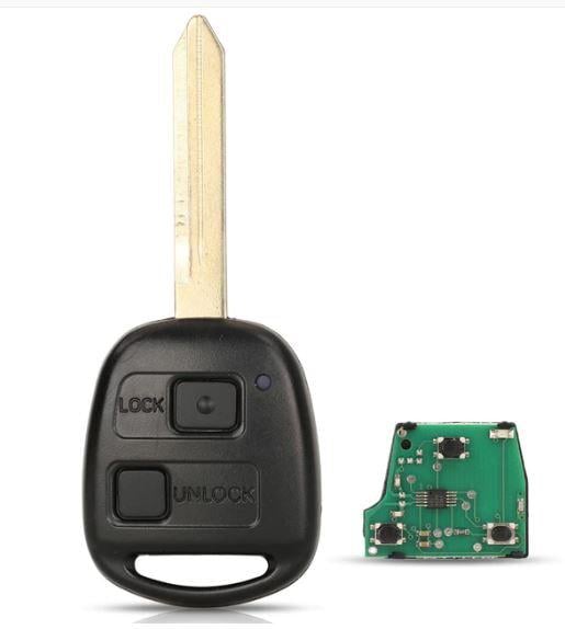 Ключ в сборе с начинкой для Toyota Land Cruiser 100 200 2C