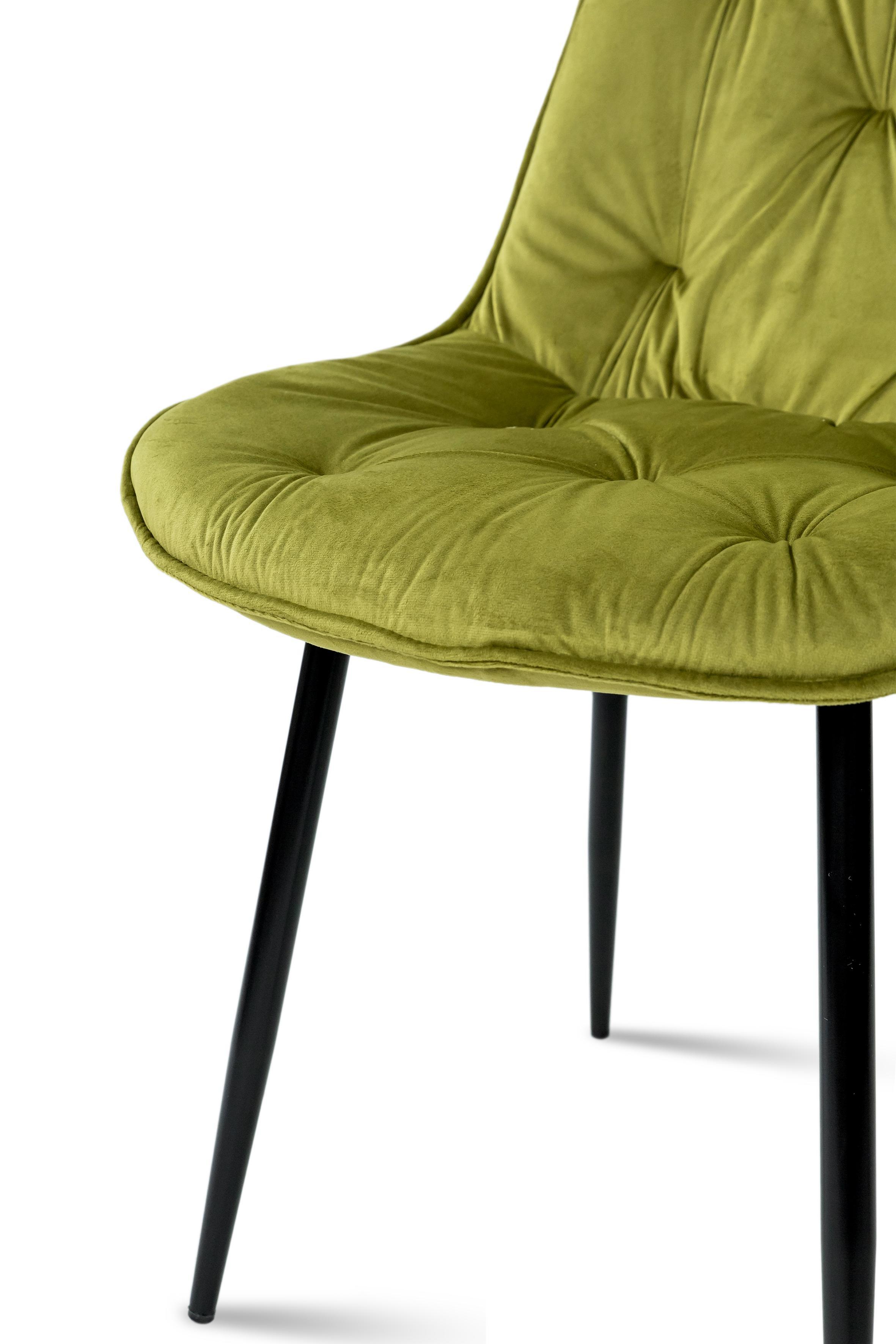 Стілець для кухні та вітальні ГРЕЙС Прадо 490х890х500 мм Чорний/Олива (GAА0056695) - фото 8 Стілець для кухні та вітальні ГРЕЙС Прадо 490х890х500 мм Чорний/Олива (GAА0056695) - фото 8