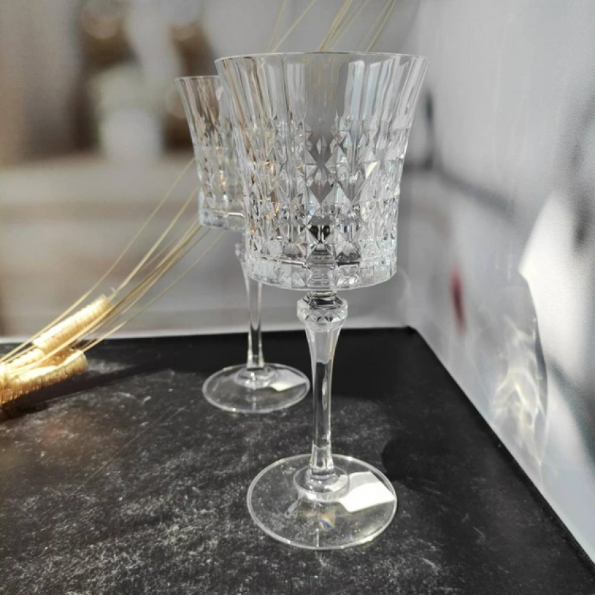 Набір келихів для вина CD'A Lady Diamond L9743 270 мл 6 шт. (1766120160) - фото 5