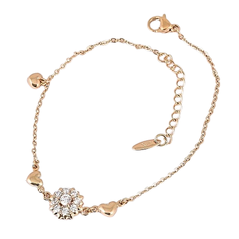 Браслет Xuping медицинское золото 21 см (02-2970) Браслет Xuping медицинское золото 21 см (02-2970)