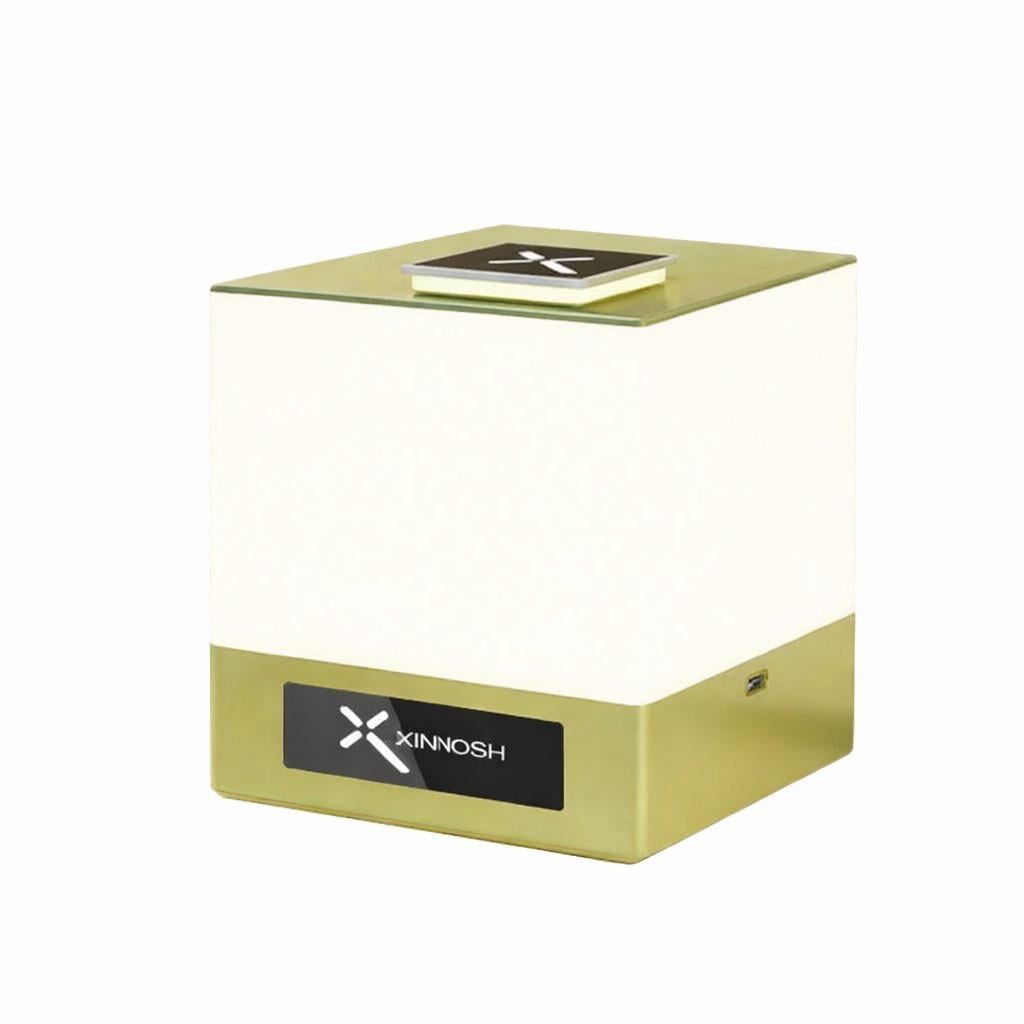 Ночник сенсорный LED Xinnosh с регулировкой яркости и отдаленными часами Green (2887638014)